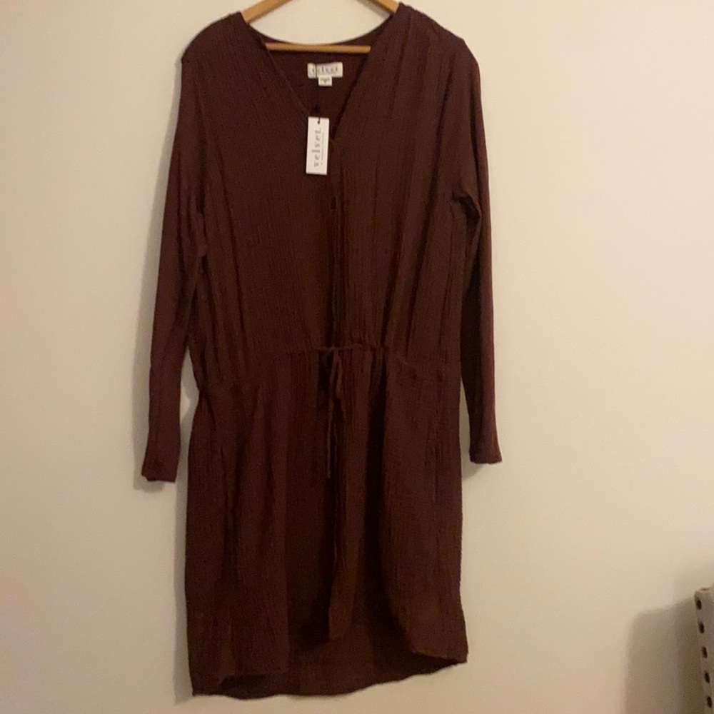 Maroon light weight tunic